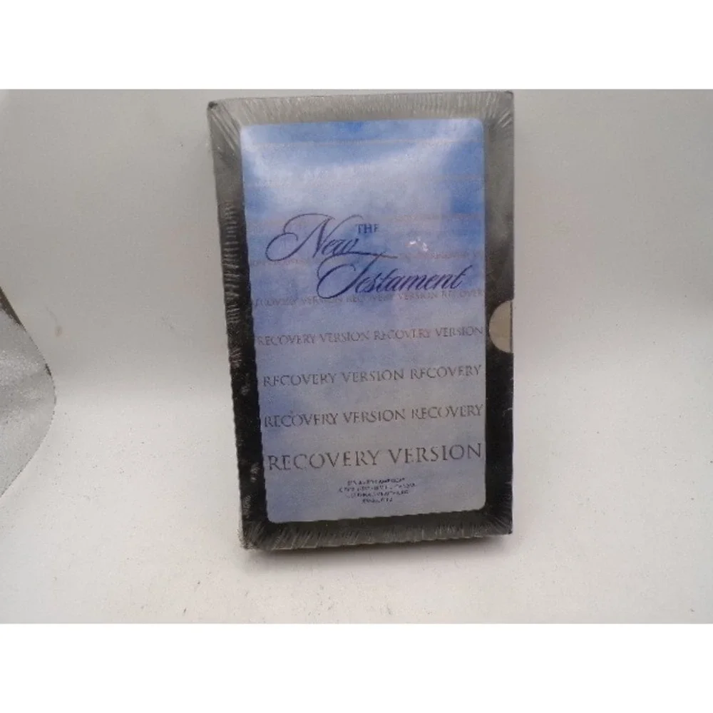 The New Testament Recovery Version Bible Hardcover Slipcase Living Stream Sealed